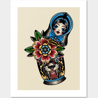 Matryoshka Posters and Art